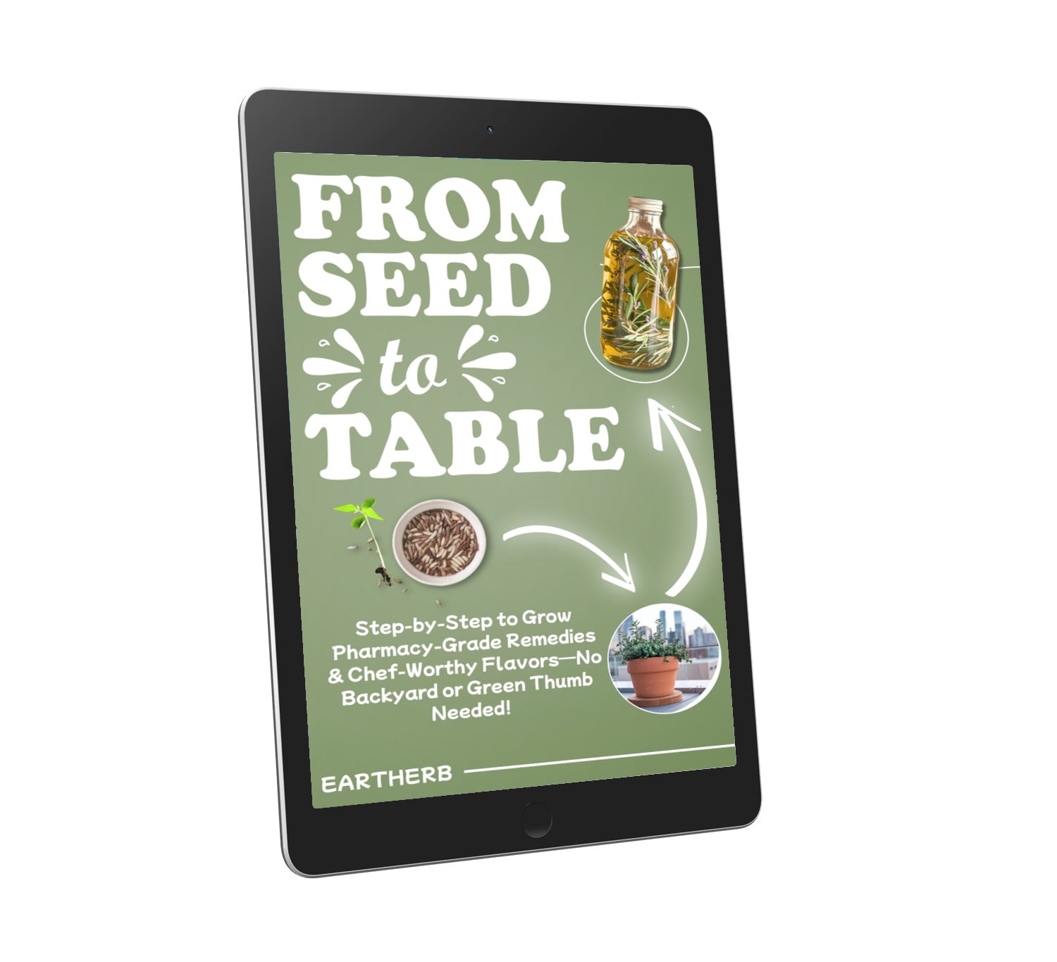 Grow Lush, Healthy Herbs Effortlessly👌 From seed to table formula